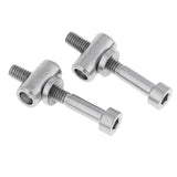 Maxbell Bike Seat Post Fixed Bolts Titanium Bicycle Fixed Screw Titanium Color M5x35