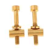 Maxbell Bike Seat Post Fixed Bolts Titanium Bicycle Fixed Screw Gold M5x35