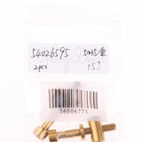 Maxbell Bike Seat Post Fixed Bolts Titanium Bicycle Fixed Screw Gold M5x35