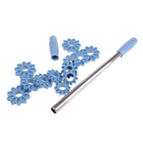 Maxbell Multi-Functional Massage Roller Stick Back Neck Calf Leg Massager Blue