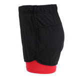 Maxbell Men's Cycling Jersey Sleeveless Vest with Short Pants M Red Black