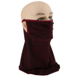 Maxbell Bandana Head Face Mask Fishing Headwear Seamless Neck Tube Scarf Red