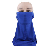 Maxbell Bandana Head Face Mask Fishing Headwear Seamless Neck Tube Scarf Blue