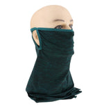 Maxbell Bandana Head Face Mask Fishing Headwear Seamless Neck Tube Scarf Green