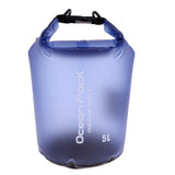 Maxbell Waterproof Dry Bag Swim Rafting Kayaking Sailing Canoe Backpack 5L Blue