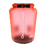 Maxbell Woman Waterproof Dry Bag Rafting Kayaking Sailing Canoe Backpack 20L Orange