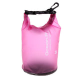 Maxbell Woman Waterproof Dry Bag Rafting Kayaking Sailing Canoe Backpack 2L Rosy