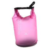 Maxbell Woman Waterproof Dry Bag Rafting Kayaking Sailing Canoe Backpack 2L Rosy