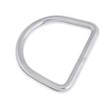 Maxbell Marine Grade 316 Stainless Steel Welded D Ring Fitting Hardware 65x58 mm