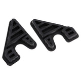 Maxbell 2Pcs/Set Durable Black PVC Kayak Bottom End Caps for Canoe Fishing Boat Rubber Dinghy Raft Accessories