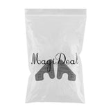 Maxbell 2Pcs/Set Durable Black PVC Kayak Bottom End Caps for Canoe Fishing Boat Rubber Dinghy Raft Accessories