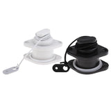 Maxbell Universal PVC Scupper Drain Valve Cap for Kayak Inflatable Boat 24mm Gray