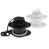 Maxbell Universal PVC Scupper Drain Valve Cap for Kayak Inflatable Boat 24mm Gray