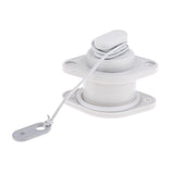 Maxbell Universal PVC Scupper Drain Valve Cap for Kayak Inflatable Boat 24mm Gray