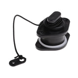 Maxbell Universal PVC Scupper Drain Valve Cap for Kayak Inflatable Boat 24mm Black