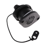 Maxbell Universal PVC Scupper Drain Valve Cap for Kayak Inflatable Boat 24mm Black