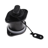 Maxbell Universal PVC Scupper Drain Valve Cap for Kayak Inflatable Boat 36mm Black