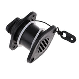 Maxbell Universal PVC Scupper Drain Valve Cap for Kayak Inflatable Boat 36mm Black