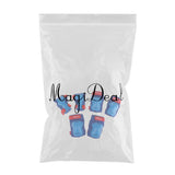 Maxbell 6 Pieces Kids Roller Skating Protective Gear Knee Elbow Wrist Pad Blue   XS