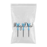 Maxbell 3Pcs Adjustable Golf Tees Plastic Rotatable Golf Tees Golf Tee Set Blue