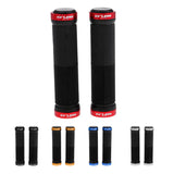 Maxbell Rubber MTB Bike Handlebar Grips Lock on Anti-slip Handle Bar Cover Red