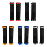 Maxbell Rubber MTB Bike Handlebar Grips Lock on Anti-slip Handle Bar Cover Red