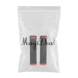 Maxbell Rubber MTB Bike Handlebar Grips Lock on Anti-slip Handle Bar Cover Red