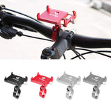 Maxbell Aluminum Alloy Motorcycle/ Bike Handlebar Phone Mount Holder Red