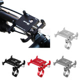 Maxbell Aluminum Alloy Motorcycle Bike Handlebar Phone Mount Holders Black