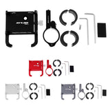 Maxbell Aluminum Alloy Motorcycle Bike Handlebar Phone Mount Holders Black