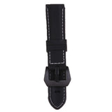 Maxbell Silicone Universal Sports Watch Band Waterproof Strap 22mm Black Buckle