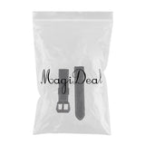 Maxbell Silicone Universal Sports Watch Band Waterproof Strap 22mm Black Buckle