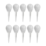 Maxbell 10 Pcs Plastic Anti-Slice Golf Tees Chair-shaped Tees Divot Tools White