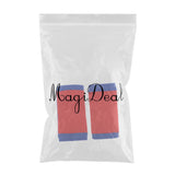 Maxbell 1 Pair Breathable Elastic Wrist Support Protector Guard Brace Blue+Red