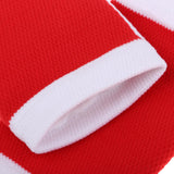 Maxbell 1 Pair Breathable Elastic Wrist Support Protector Guard Brace White+Red