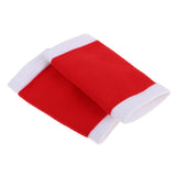 Maxbell 1 Pair Breathable Elastic Wrist Support Protector Guard Brace White+Red