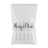 Maxbell 10pcs Golf Tees Plastic Golf Nail Limit Pin Outdoor Sport Supply 51mm White