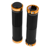 Maxbell Rubber MTB Bike Handlebar Grips Lock on Anti-slip Handle Bar Cover Golden