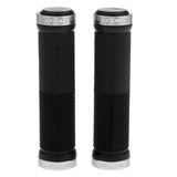 Maxbell Rubber MTB Bike Handlebar Grips Lock on Anti-slip Handle Bar Cover Silvery