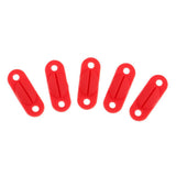 Maxbell 100 Pcs Badminton Racket Racquet Grommets Eyelets String Accessory Red  S