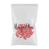Maxbell 100 Pcs Badminton Racket Racquet Grommets Eyelets String Accessory Red  S