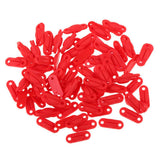 Maxbell 100 Pcs Badminton Racket Racquet Grommets Eyelets String Accessory Red  L