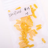 Maxbell 100 Pcs Badminton Racket Racquet Grommets Eyelets String Accessory Yellow  S