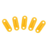 Maxbell 100 Pcs Badminton Racket Racquet Grommets Eyelets String Accessory Yellow  L