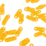 Maxbell 100 Pcs Badminton Racket Racquet Grommets Eyelets String Accessory Yellow  L