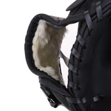 Maxbell Team Sport Left Handed Wear-resistant Youth Baseball Teeball Glove Black   S