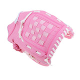 Maxbell Team Sport Left Handed Wear-resistant Youth Baseball Teeball Glove Pink  M