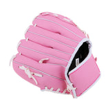 Maxbell Team Sport Left Handed Wear-resistant Youth Baseball Teeball Glove Pink  M