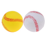 Maxbell Safety Baseball Practice Training PU Softball Balls Sport Team Game White