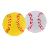 Maxbell Safety Baseball Practice Training PU Softball Balls Sport Team Game White